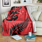 New Zealand Matariki Blanket Maori New Year Koru Pattern