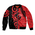 New Zealand Matariki Bomber Jacket Maori New Year Koru Pattern