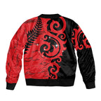 New Zealand Matariki Bomber Jacket Maori New Year Koru Pattern