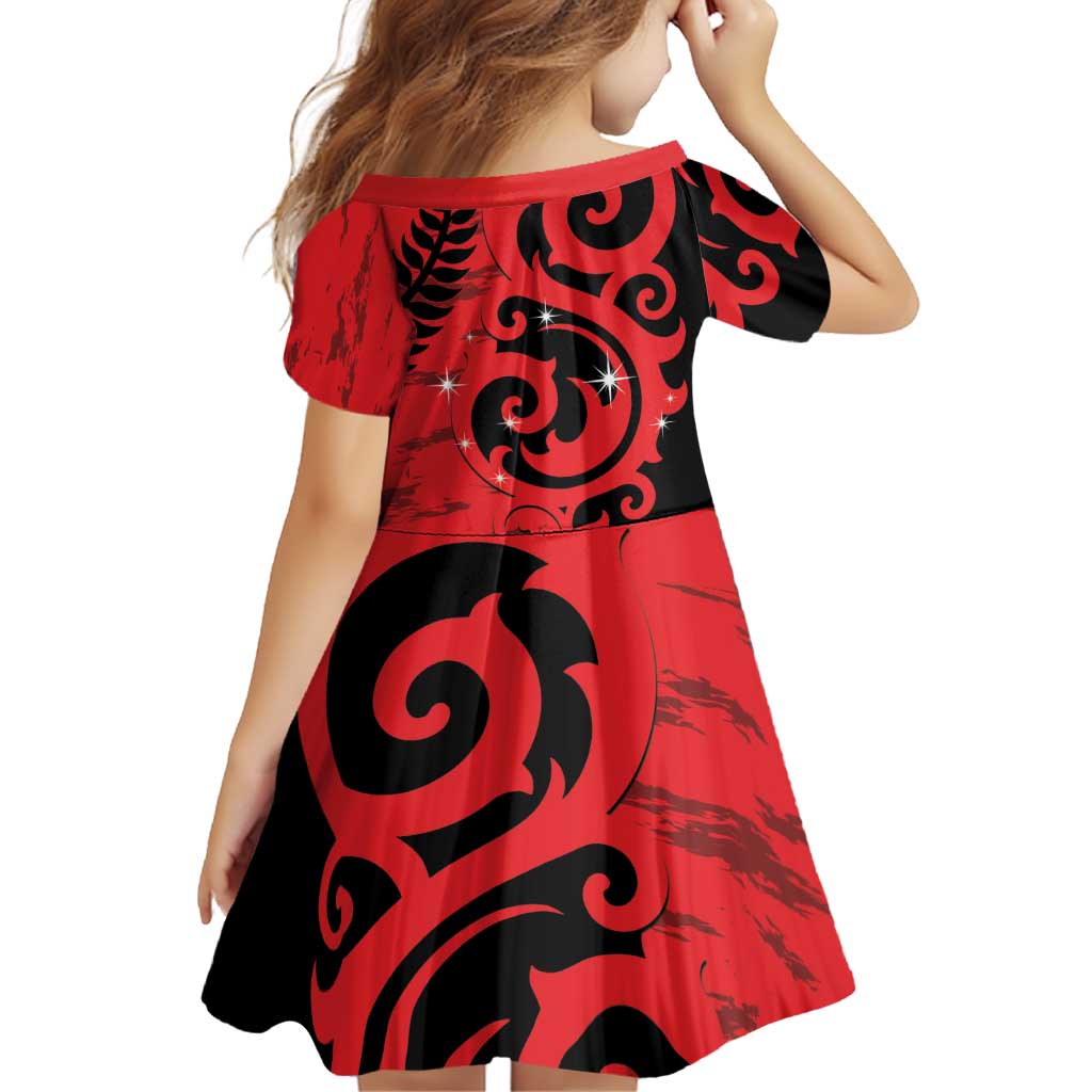 New Zealand Matariki Family Matching Tank Maxi Dress and Hawaiian Shirt Maori New Year Koru Pattern