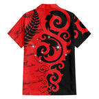 New Zealand Matariki Family Matching Tank Maxi Dress and Hawaiian Shirt Maori New Year Koru Pattern