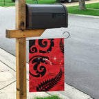 New Zealand Matariki Garden Flag Maori New Year Koru Pattern