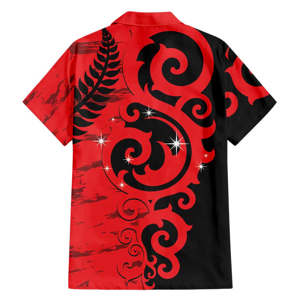 New Zealand Matariki Hawaiian Shirt Maori New Year Koru Pattern
