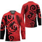 New Zealand Matariki Hockey Jersey Maori New Year Koru Pattern