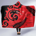 New Zealand Matariki Hooded Blanket Maori New Year Koru Pattern