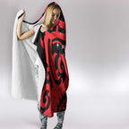 New Zealand Matariki Hooded Blanket Maori New Year Koru Pattern