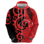 New Zealand Matariki Hoodie Maori New Year Koru Pattern
