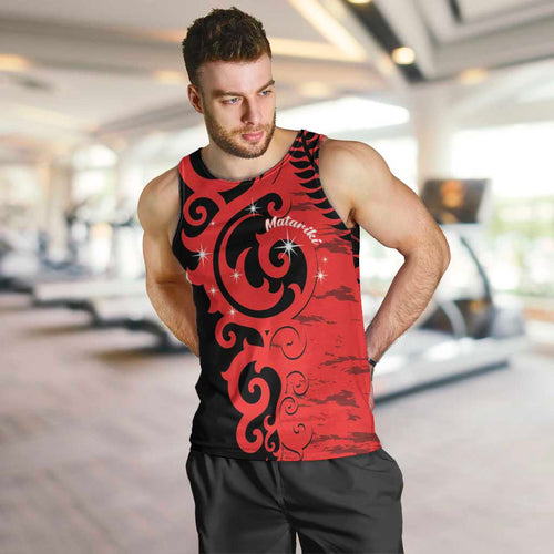 New Zealand Matariki Men Tank Top Maori New Year Koru Pattern