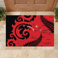 New Zealand Matariki Rubber Doormat Maori New Year Koru Pattern