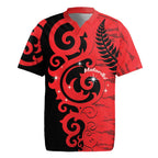 New Zealand Matariki Rugby Jersey Maori New Year Koru Pattern