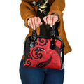 New Zealand Matariki Shoulder Handbag Maori New Year Koru Pattern