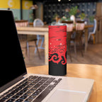 New Zealand Matariki Skinny Tumbler Maori New Year Koru Pattern