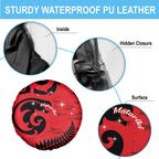 New Zealand Matariki Spare Tire Cover Maori New Year Koru Pattern