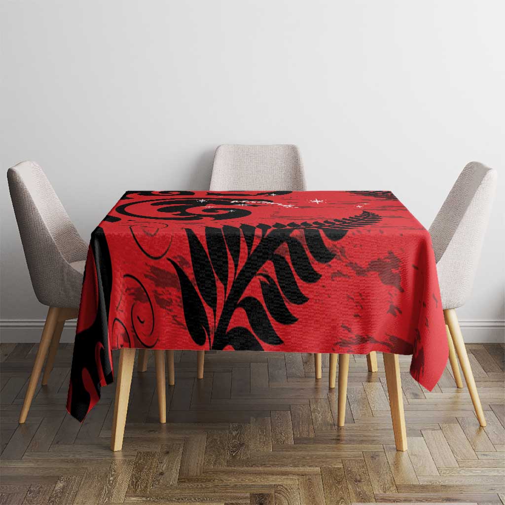 New Zealand Matariki Tablecloth Maori New Year Koru Pattern