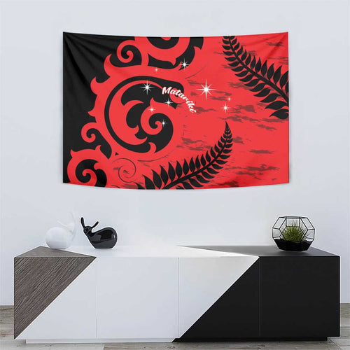 New Zealand Matariki Tapestry Maori New Year Koru Pattern