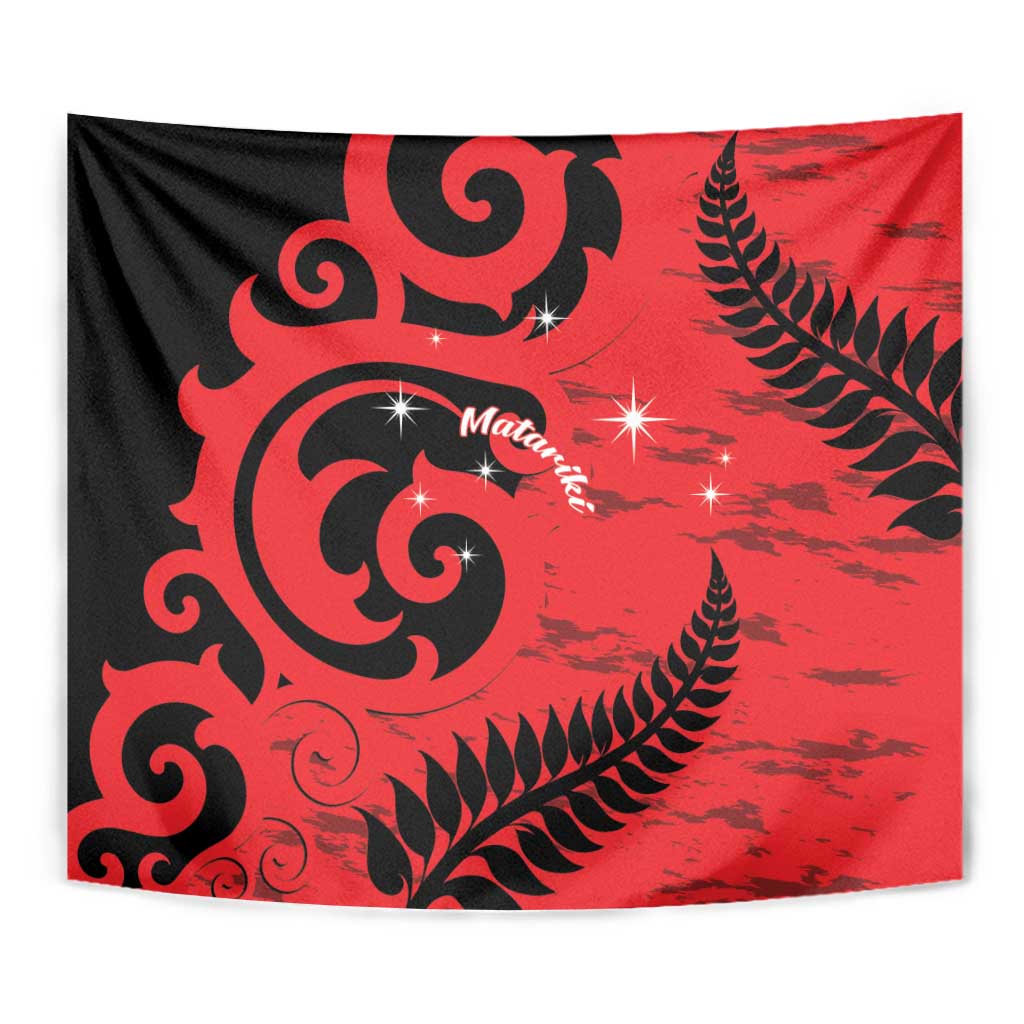 New Zealand Matariki Tapestry Maori New Year Koru Pattern