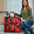 New Zealand Matariki Travel Bag Maori New Year Koru Pattern