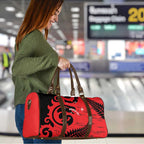 New Zealand Matariki Travel Bag Maori New Year Koru Pattern
