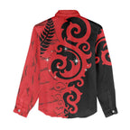 New Zealand Matariki Women Casual Shirt Maori New Year Koru Pattern
