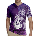 New Zealand Matariki Rugby Jersey Maori Manaia Galaxy Silver Fern Purple Color