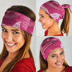 New Zealand Breast Cancer Awareness Neck Gaiter Pink Ribbon Butterfly Maori Pattern