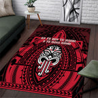New Zealand Maori Language Week Area Rug Te Wiki O Te Reo Maori Hei Tiki