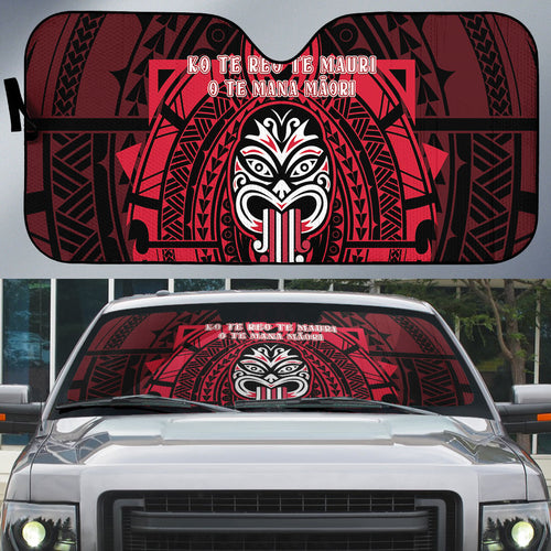 New Zealand Maori Language Week Auto Sun Shade Te Wiki O Te Reo Maori Hei Tiki