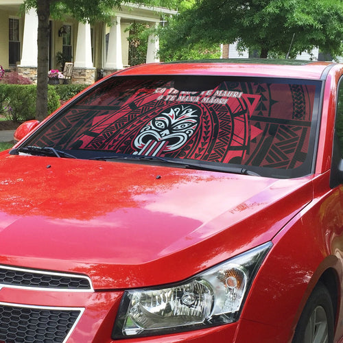 New Zealand Maori Language Week Auto Sun Shade Te Wiki O Te Reo Maori Hei Tiki