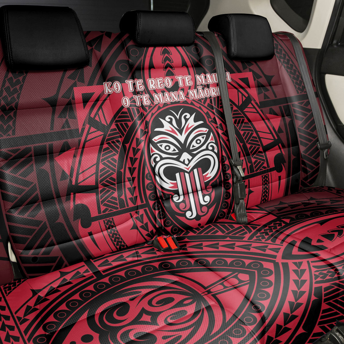 New Zealand Maori Language Week Back Car Seat Cover Te Wiki O Te Reo Maori Hei Tiki