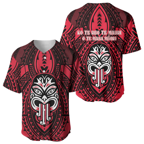 New Zealand Maori Language Week Baseball Jersey Te Wiki O Te Reo Maori Hei Tiki