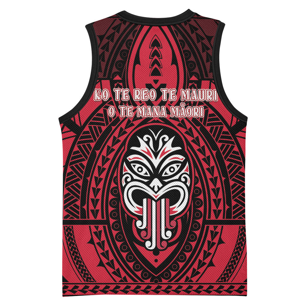 New Zealand Maori Language Week Basketball Jersey Te Wiki O Te Reo Maori Hei Tiki