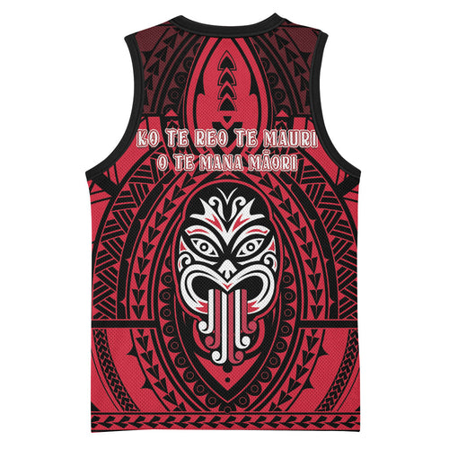New Zealand Maori Language Week Basketball Jersey Te Wiki O Te Reo Maori Hei Tiki