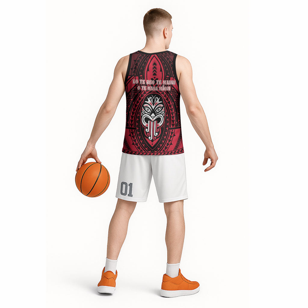 New Zealand Maori Language Week Basketball Jersey Te Wiki O Te Reo Maori Hei Tiki