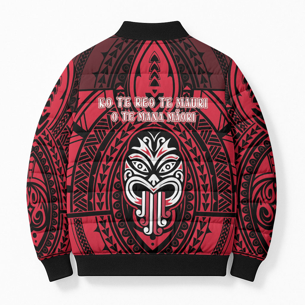 New Zealand Maori Language Week Bomber Puffer Jacket Te Wiki O Te Reo Maori Hei Tiki