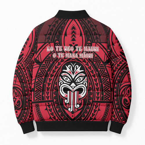 New Zealand Maori Language Week Bomber Puffer Jacket Te Wiki O Te Reo Maori Hei Tiki