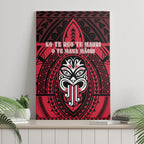 New Zealand Maori Language Week Canvas Wall Art Te Wiki O Te Reo Maori Hei Tiki
