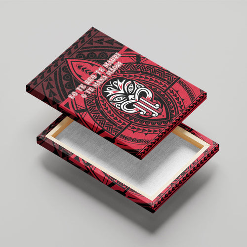 New Zealand Maori Language Week Canvas Wall Art Te Wiki O Te Reo Maori Hei Tiki