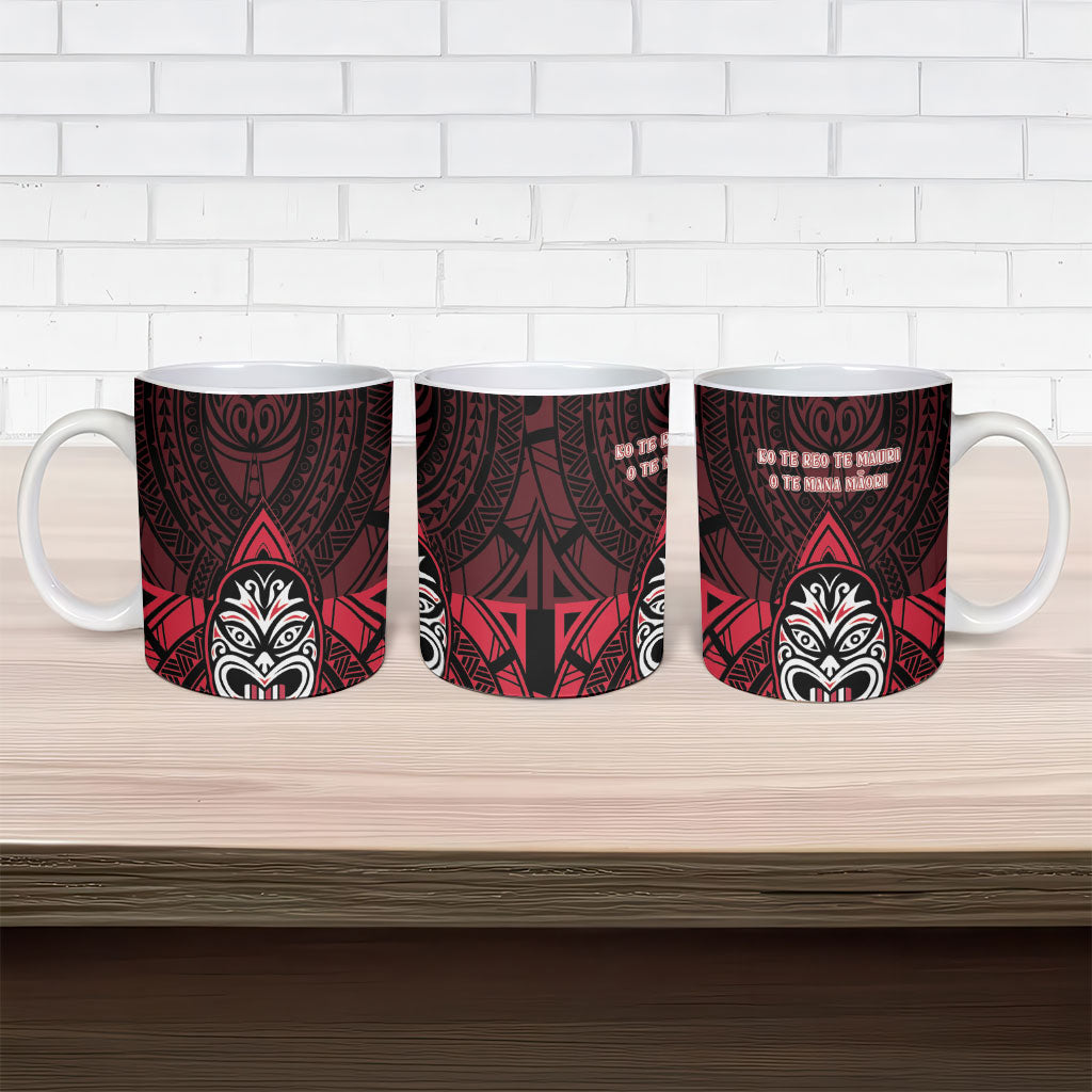 New Zealand Maori Language Week Ceramic Mug Te Wiki O Te Reo Maori Hei Tiki