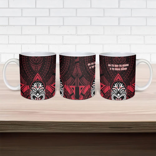 New Zealand Maori Language Week Ceramic Mug Te Wiki O Te Reo Maori Hei Tiki