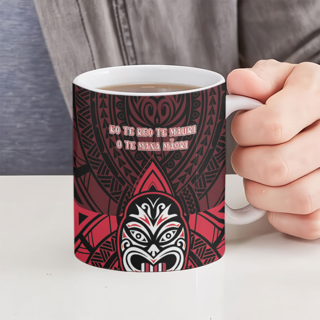 New Zealand Maori Language Week Ceramic Mug Te Wiki O Te Reo Maori Hei Tiki