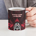 New Zealand Maori Language Week Ceramic Mug Te Wiki O Te Reo Maori Hei Tiki