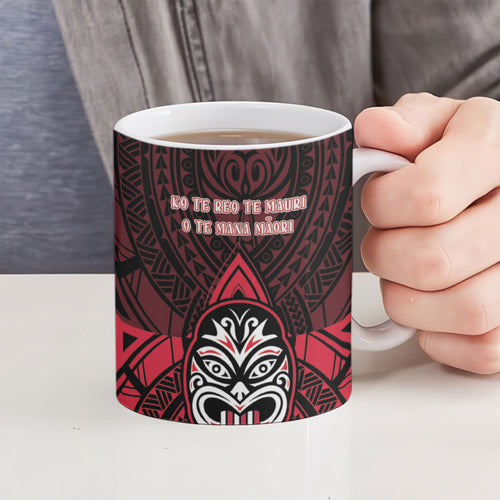 New Zealand Maori Language Week Ceramic Mug Te Wiki O Te Reo Maori Hei Tiki