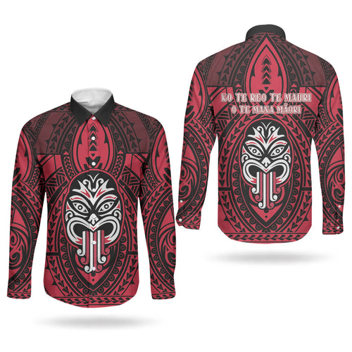 New Zealand Maori Language Week Couples Matching Puletasi and Long Sleeve Button Shirt Te Wiki O Te Reo Maori Hei Tiki