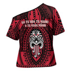 New Zealand Maori Language Week Cross Shoulder Shirt Te Wiki O Te Reo Maori Hei Tiki