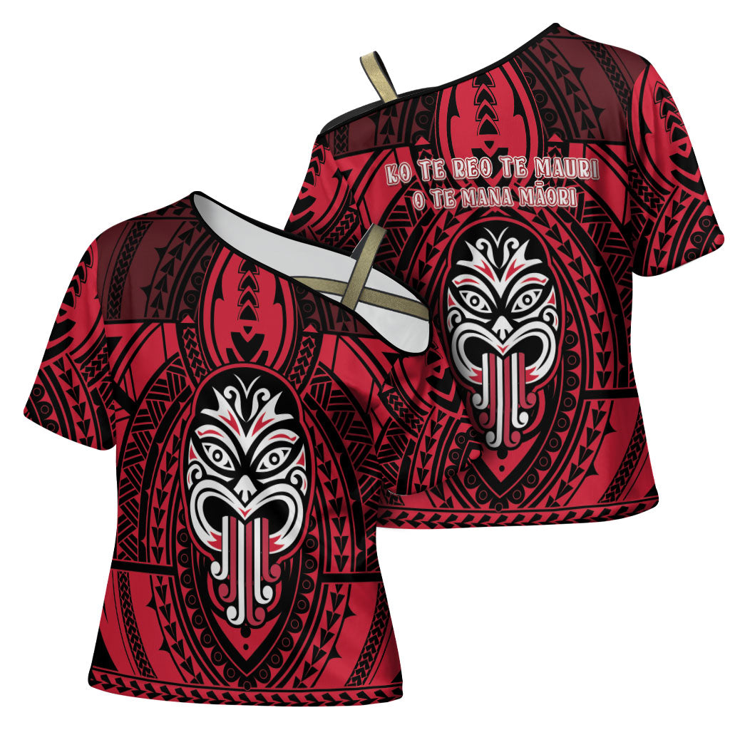 New Zealand Maori Language Week Cross Shoulder Shirt Te Wiki O Te Reo Maori Hei Tiki