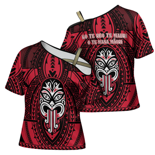New Zealand Maori Language Week Cross Shoulder Shirt Te Wiki O Te Reo Maori Hei Tiki