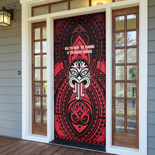 New Zealand Maori Language Week Door Cover Te Wiki O Te Reo Maori Hei Tiki