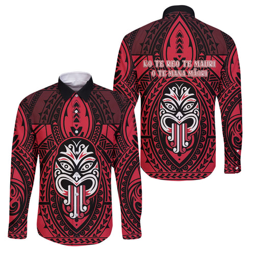 New Zealand Maori Language Week Family Matching Off The Shoulder Long Sleeve Dress and Hawaiian Shirt Te Wiki O Te Reo Maori Hei Tiki