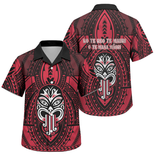 New Zealand Maori Language Week Family Matching Off The Shoulder Long Sleeve Dress and Hawaiian Shirt Te Wiki O Te Reo Maori Hei Tiki