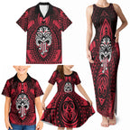 New Zealand Maori Language Week Family Matching Tank Maxi Dress and Hawaiian Shirt Te Wiki O Te Reo Maori Hei Tiki